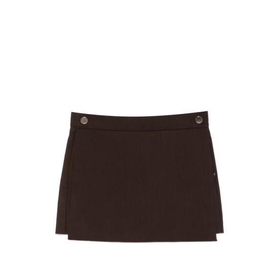 26FW 스포트막스 숏팬츠 SPXOTTUSO 382 002 BROWN