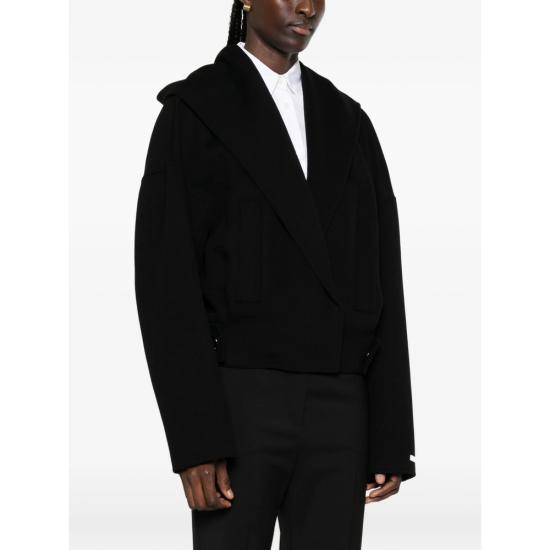 26FW 스포트막스 무스탕 SPXIDONEO 747 013 BLACK - SPORTMAX