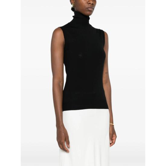 26FW 스포트막스 터틀넥 SPXESCHIMO 030F 006 BLACK - SPORTMAX