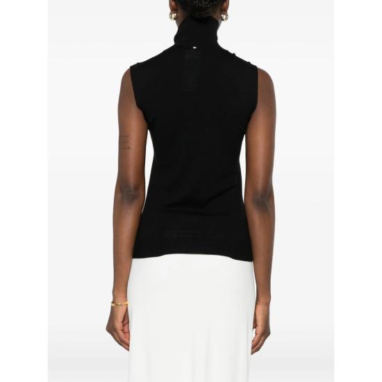 26FW 스포트막스 터틀넥 SPXESCHIMO 030F 006 BLACK - SPORTMAX