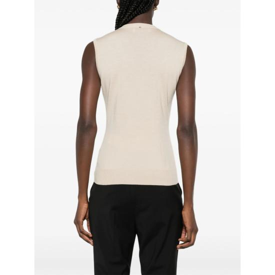 26FW 스포트막스 민소매 티셔츠 SPXCRINE 030F 009 NEUTRALS - SPORTMAX