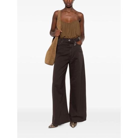 26FW 스포트막스 데님 팬츠 SPDSIAMESE 521 008 BROWN - SPORTMAX