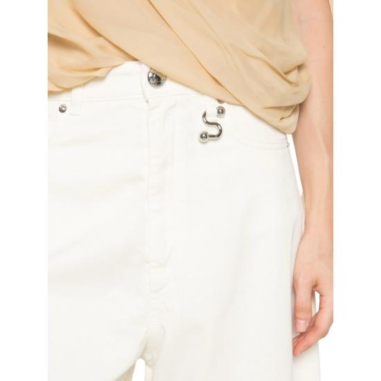 26FW 스포트막스 데님 팬츠 SPDSIAMESE 521 003 WHITE - SPORTMAX