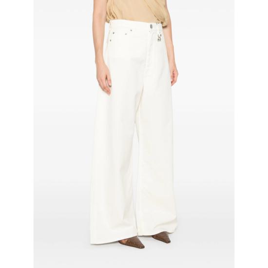 26FW 스포트막스 데님 팬츠 SPDSIAMESE 521 003 WHITE - SPORTMAX