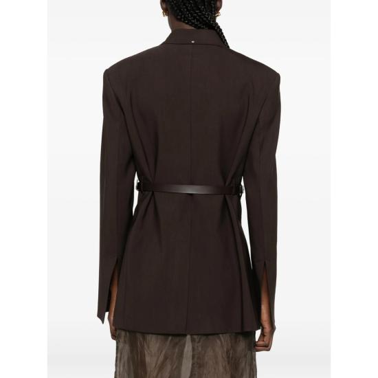 26FW 스포트막스 수트 자켓 SPXCINTA 382 002 BROWN - SPORTMAX