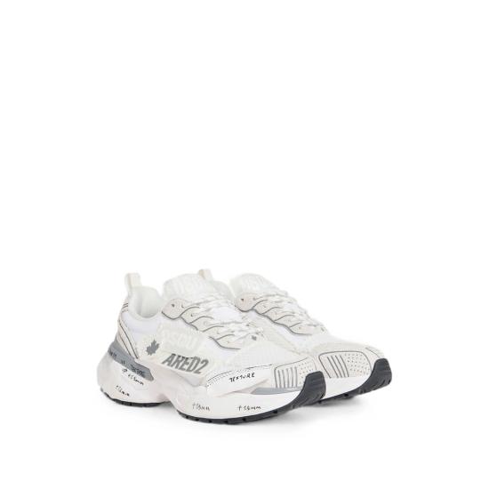 26FW 디스퀘어드2 스니커즈 SNM0461 23809082 1171 WHITE - DSQUARED2