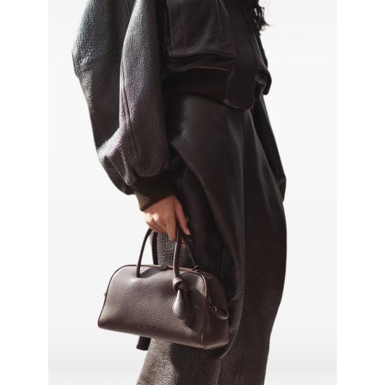 26FW 자크뮈스 TURISMO 투리스모 소프트 스몰 볼링 토트벡 BAW00416 AC03A03 880 BROWN - JACQUEMUS