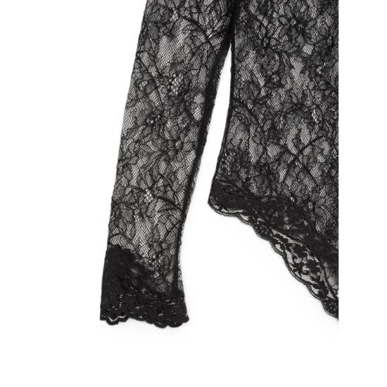 26FW 발렌티노 가라바니 바디수트 티셔츠 9B3MR02MAAA 0NO BLACK - VALENTINO GARAVANI