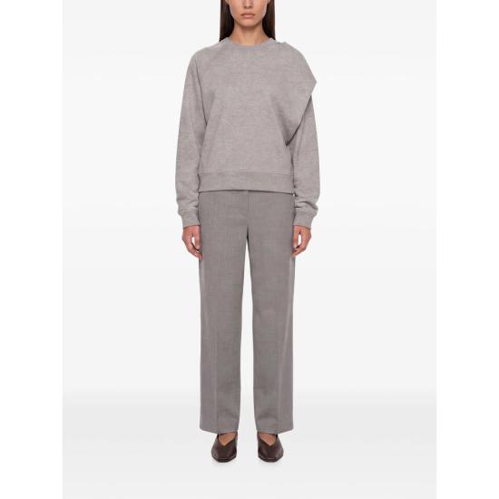 26FW 드리스 반 노튼 긴팔 티셔츠 4612 011134 813 GREY - DRIES VAN NOTEN