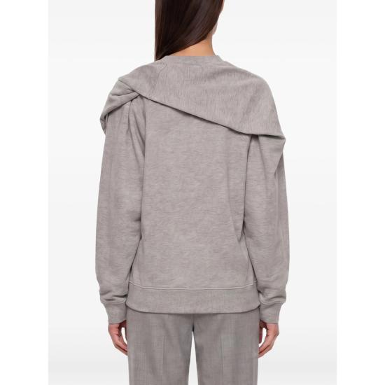 26FW 드리스 반 노튼 긴팔 티셔츠 4612 011134 813 GREY - DRIES VAN NOTEN