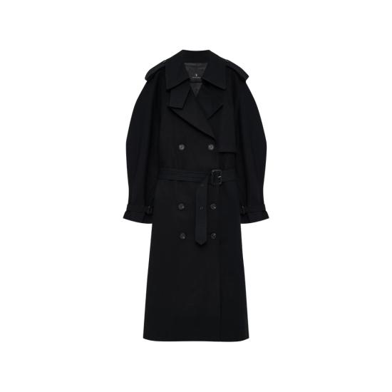 26FW 애니빙 코트 A 01 12442 BLK26 BLACK