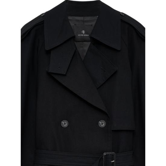 26FW 애니빙 코트 A 01 12442 BLK26 BLACK - ANINE BING