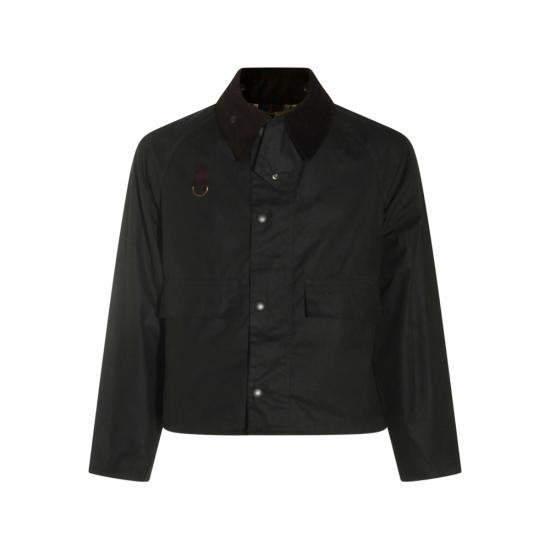 26FW 바버 SPEY 스페이 슬림 왁스 재킷 MWX1212 SG51 BLACK