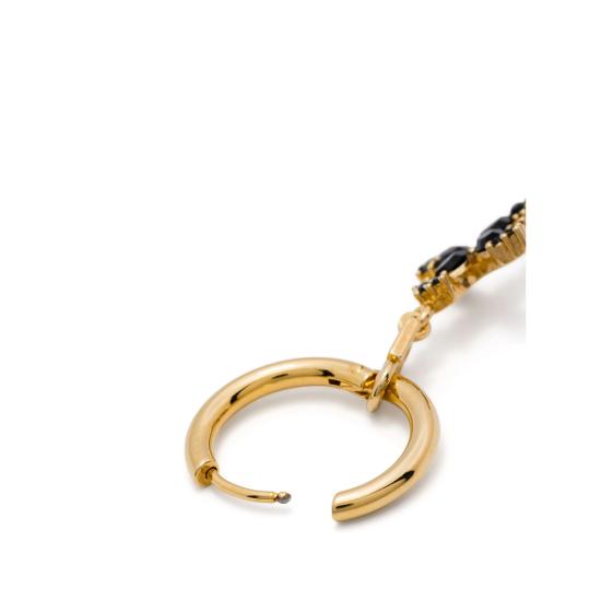 26FW 돌체앤가바나 이어링 WEQ4S1 W1111 ZOO00 GOLD BLACK - DOLCE & GABBANA