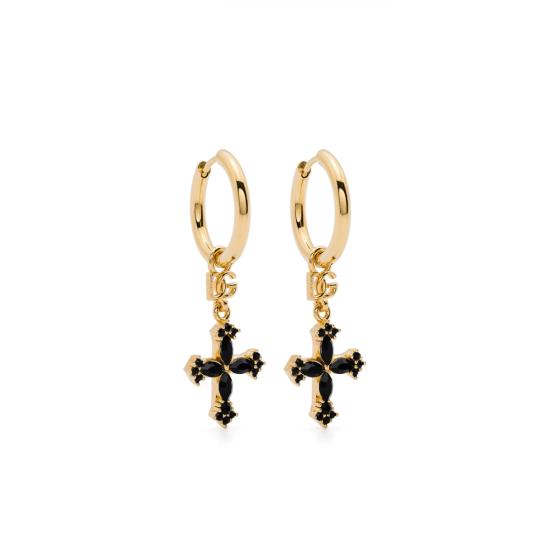 26FW 돌체앤가바나 이어링 WEQ4S1 W1111 ZOO00 GOLD BLACK