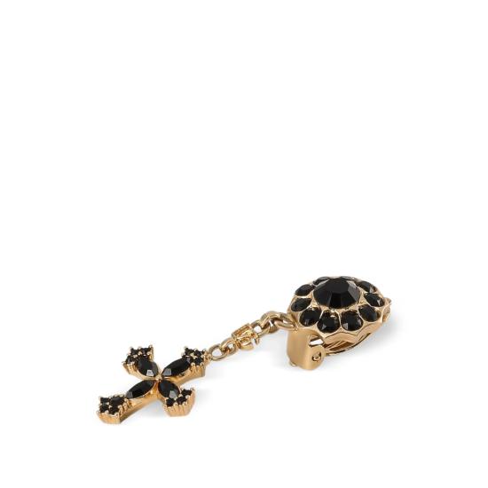26FW 돌체앤가바나 이어링 WEQ4S2 W1111 N0011 GOLD BLACK - DOLCE & GABBANA