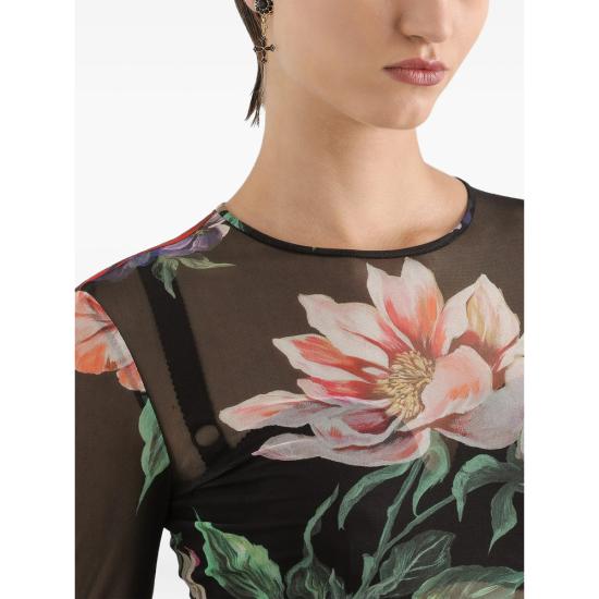 26FW 돌체앤가바나 이어링 WEQ4S2 W1111 N0011 GOLD BLACK - DOLCE & GABBANA