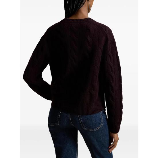 26FW 랄프 로렌 스웨터 211A91216013 DAMSO PURPLE - RALPH LAUREN