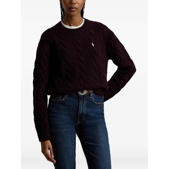 26FW 랄프 로렌 스웨터 211A91216013 DAMSO PURPLE - RALPH LAUREN