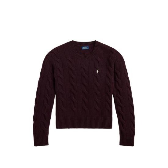 26FW 랄프 로렌 스웨터 211A91216013 DAMSO PURPLE