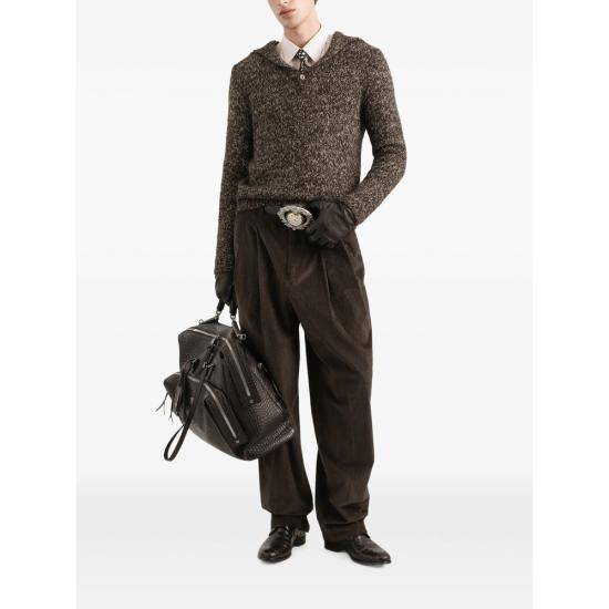 26FW 돌체앤가바나 니트웨어 GXZCVT JGMK2 N5822 BROWN - DOLCE & GABBANA