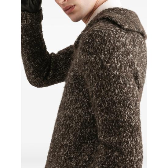26FW 돌체앤가바나 니트웨어 GXZCVT JGMK2 N5822 BROWN - DOLCE & GABBANA