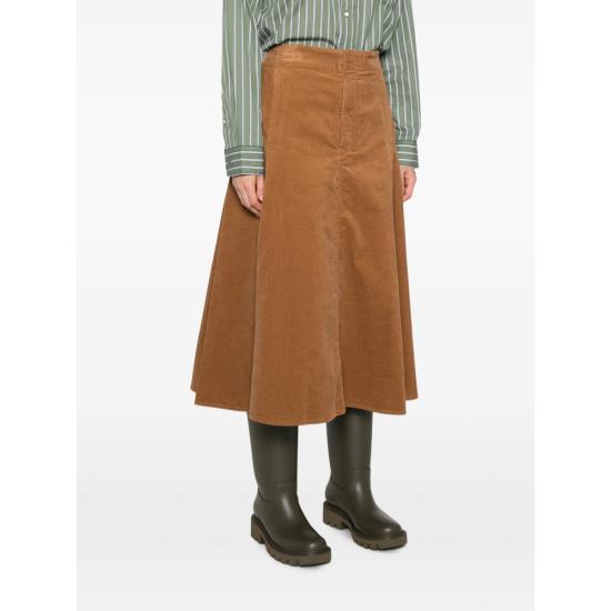 26FW 랄프 로렌 미디 스커트 211B17568001 TAN BROWN - RALPH LAUREN