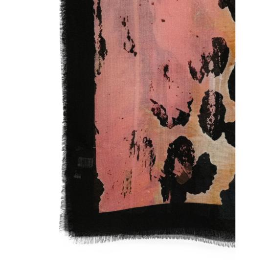 26FW 다니엘로 머플러/스카프 MIKA 8016W PINK BLACK - D'ANIELLO