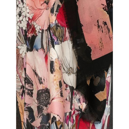 26FW 다니엘로 머플러/스카프 MIKA 8016W PINK BLACK - D'ANIELLO