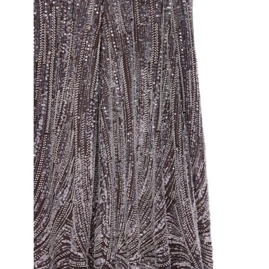 26FW 파코라반 롱 스커트 26AJJU230 PO0531 M907 BROWN - PACO RABANNE