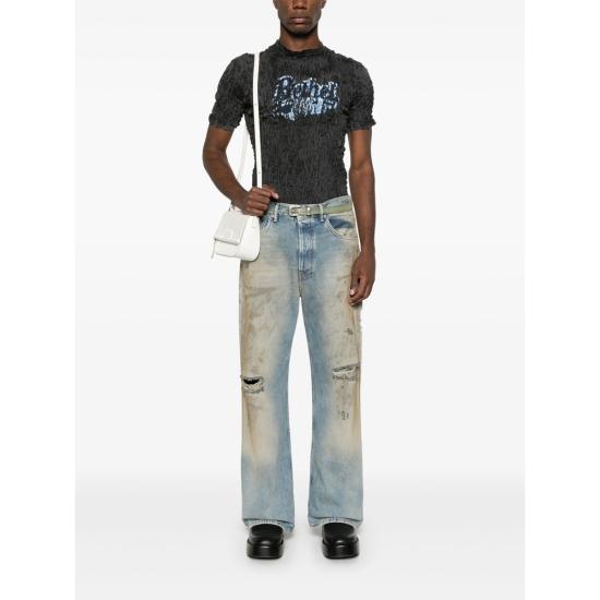 26FW 아크네 스튜디오 루즈 핏 진 2021M B00403 MPENI BLUE - ACNE STUDIOS