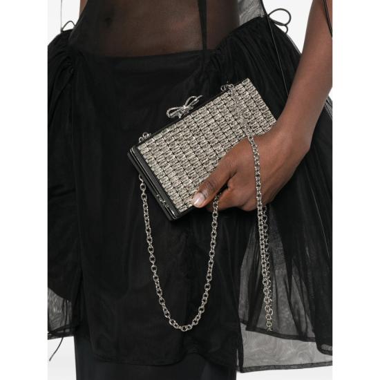 26FW 셀프 포트레이트 클러치/파우치 PF26 326A SL SILVE SILVER - SELF PORTRAIT