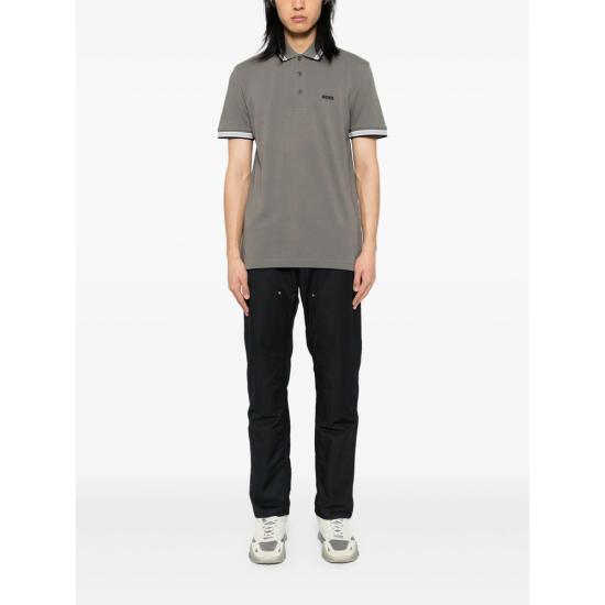 26FW 보스 폴로 티셔츠 50469055 054 GREY - BOSS