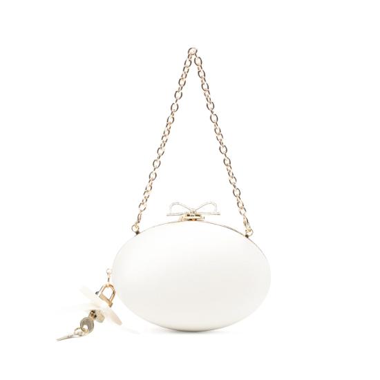 26FW 셀프 포트레이트 클러치/파우치 PF26 322B C CREAM NEUTRALS