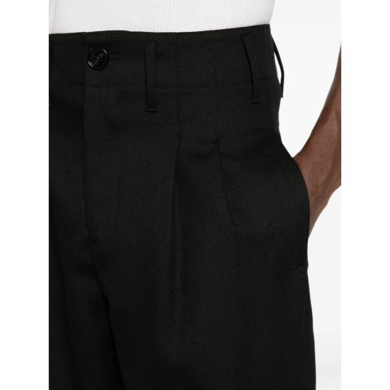 26FW 아미 스트레이트 팬츠 HTR909 WV0216 001 BLACK - AMI
