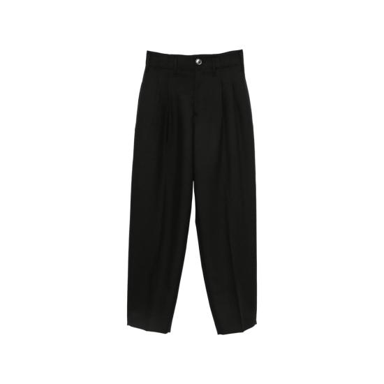 26FW 아미 스트레이트 팬츠 HTR909 WV0216 001 BLACK