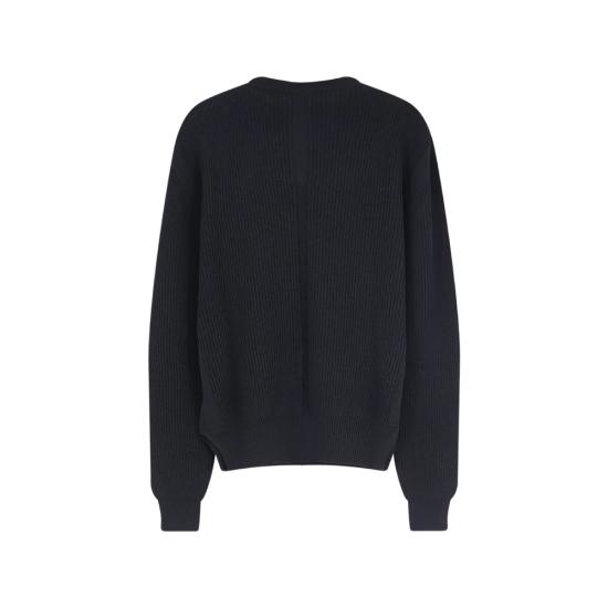26FW 릭 오웬스 니트웨어 RU02F4615 KWVH 09 BLACK - RICK OWENS