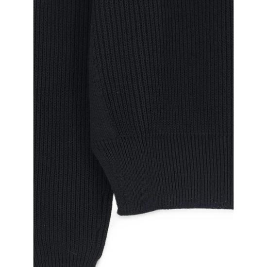 26FW 릭 오웬스 니트웨어 RU02F4615 KWVH 09 BLACK - RICK OWENS