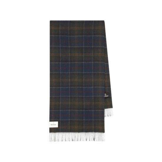 26FW 바버 머플러/스카프 USC0386 TN43 GREEN BLUE