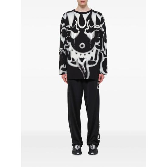 26FW 와이쓰리 탑 KQ8582 BLACK BLACK WHITE - Y-3