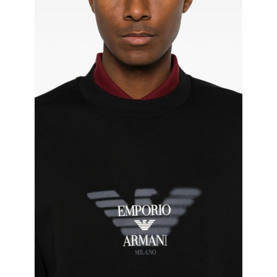 26FW 엠포리오 아르마니 니트웨어 AF10013 EM007315 UC001 BLACK - EMPORIO ARMANI