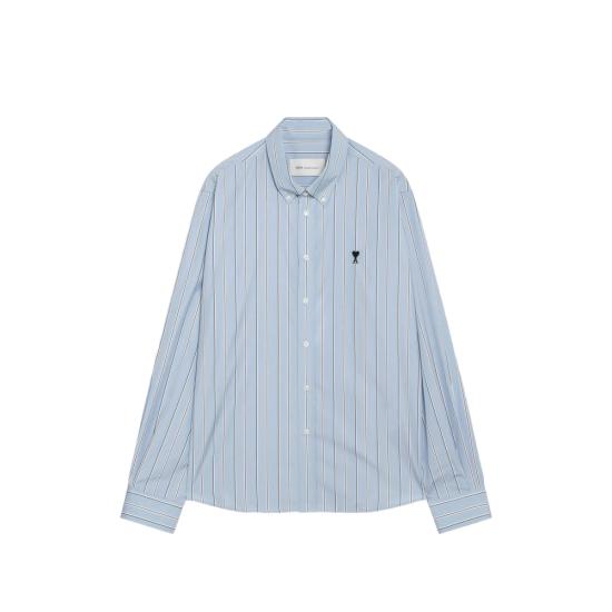26FW 아미 긴팔 셔츠 USH878 CO0249 A232 BLUE