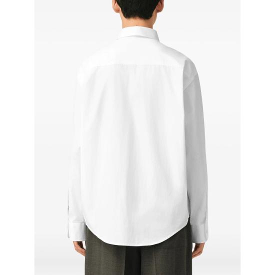 26FW 아미 긴팔 셔츠 HSH822 CO0045 100 WHITE - AMI