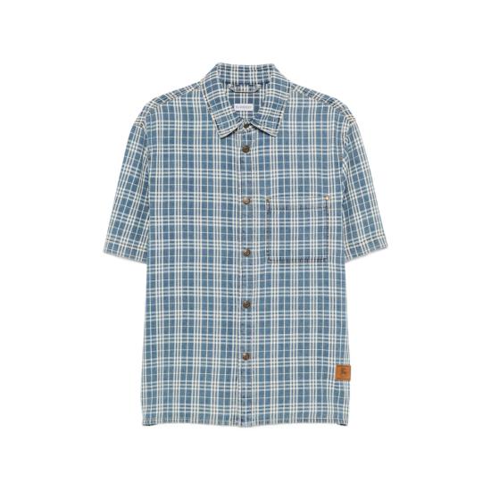 26FW 버버리 반팔 셔츠 8126036 GARRET SS A3927 BLUE NEUTRALS