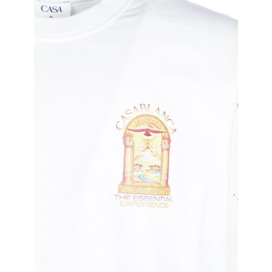 26FW 카사블랑카 탑 AW26 JTS 001 12 HERMO WHITE - CASABLANCA