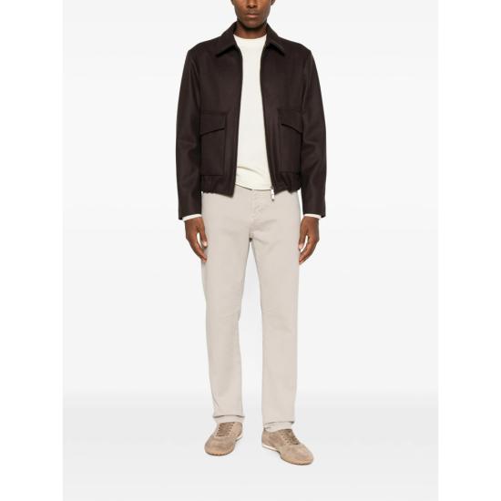 26FW 브루넬로 쿠치넬리 스트레이트 팬츠 M277PX1290 C7507 NEUTRALS - BRUNELLO CUCINELLI
