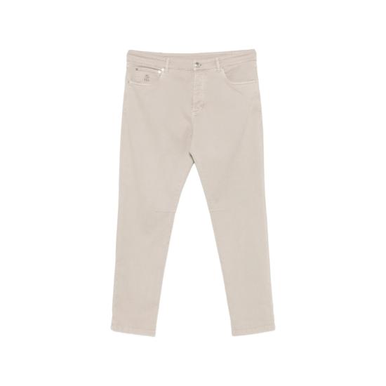 26FW 브루넬로 쿠치넬리 스트레이트 팬츠 M277PX1290 C7507 NEUTRALS