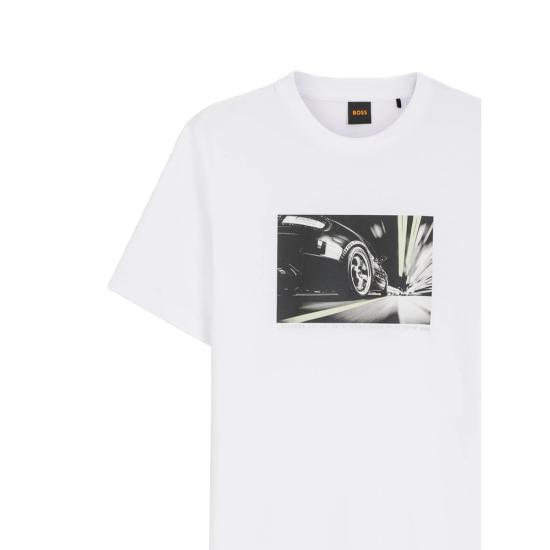 26FW 보스 탑 50566627 100 WHITE - BOSS