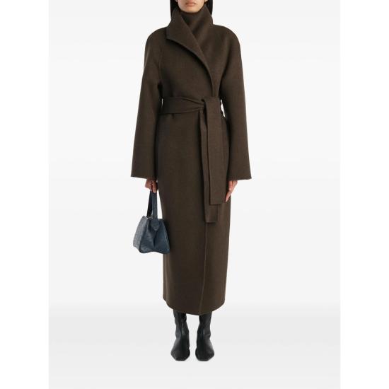 26FW 케이트 로마레 울 코트 7159547 W547 716 BROWN - KHAITE
