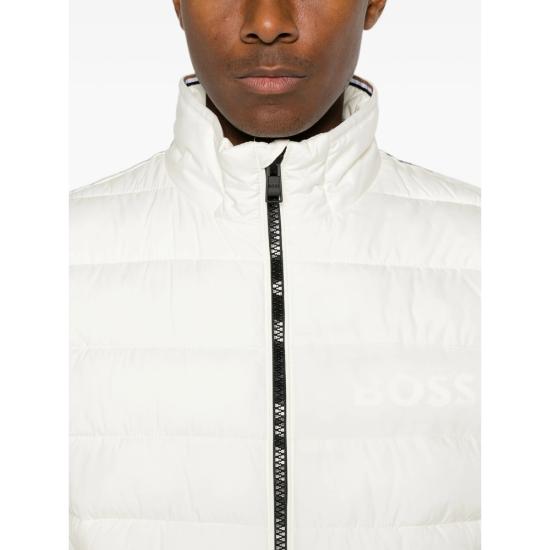 26FW 보스 패딩 조끼 50518375 118 WHITE - BOSS